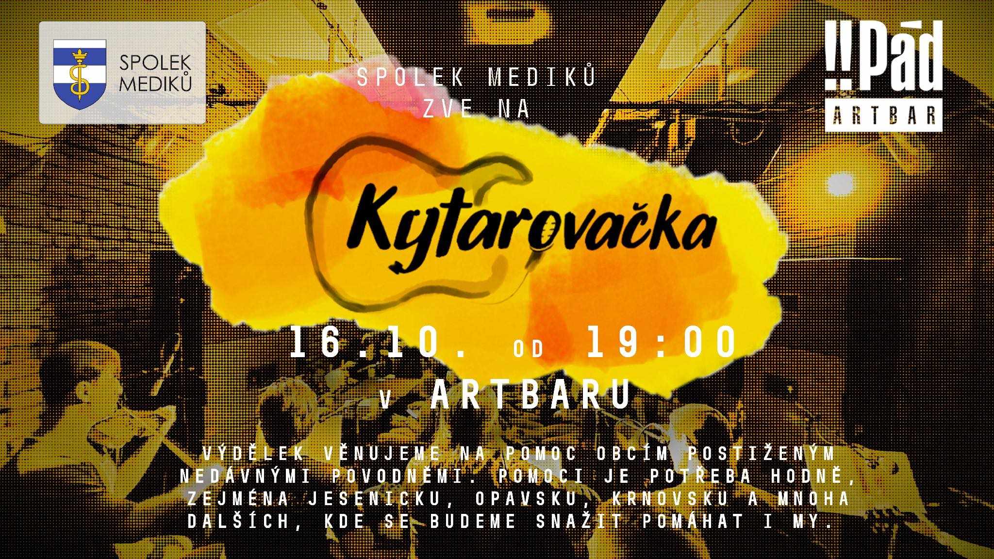 Kytarovačka na pomoc obcím postiženým povodněmi