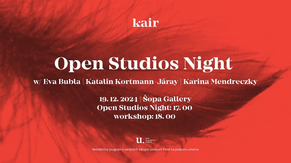 Open Studios Night + workshop Rastlinné motívy - recyklované materiály