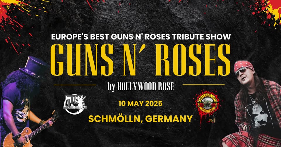 💥 Live - GUNS N' ROSES tribute concert 💥