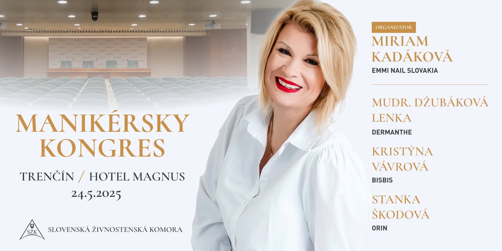 Manikérsky kongres - 24.5.2025 Trenčín