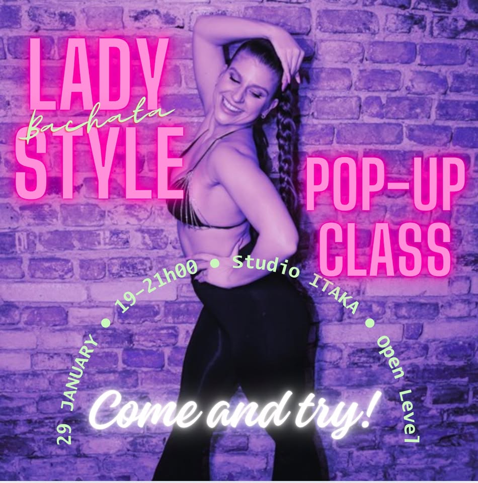 BACHATA LADY STYLING POP-UP CLASS 💜 OPEN LEVEL