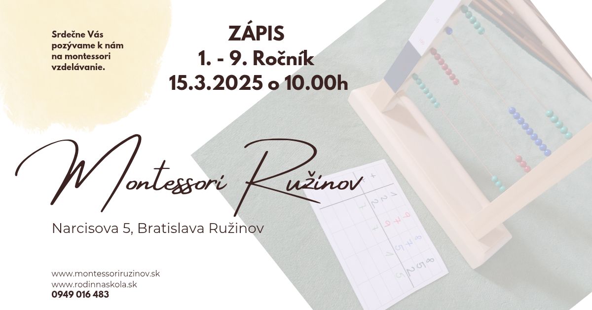 Zápisy pre školákov 1. až 9. ročník 🌿 Vidíme sa, tešíme sa na Vás 🌿