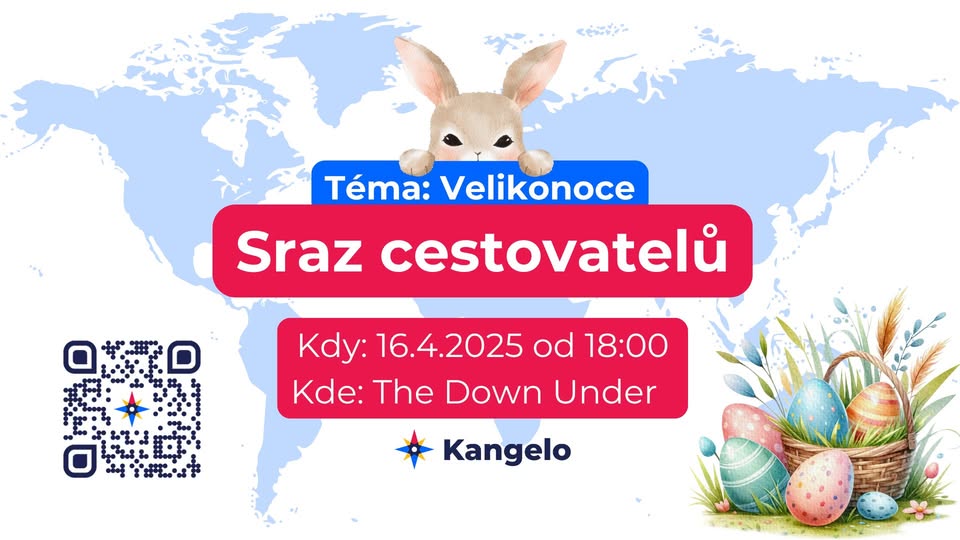 Sraz cestovatelů č. 82 - Pivko & pokec | Praha | Téma: Velikonoce