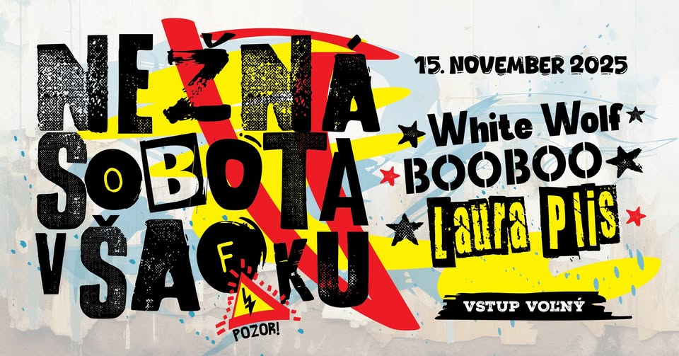 Nežná sobota v Šafku / Denná párty DJs WhiteWolf, BooBoo, Laura Plis / 🎟 Vstup voľný