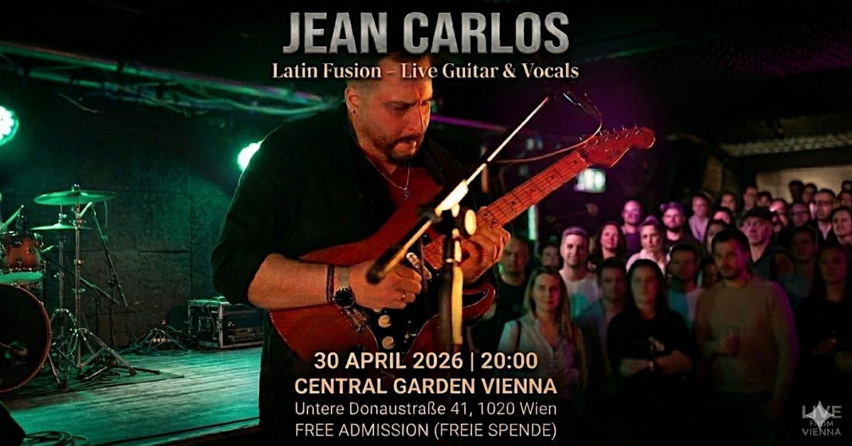 Jean Carlos – Latin Fusion (Live Guitar & Vocals)