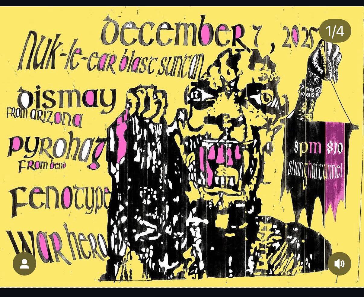 12/7 @ Shanghai Tunnel PDX