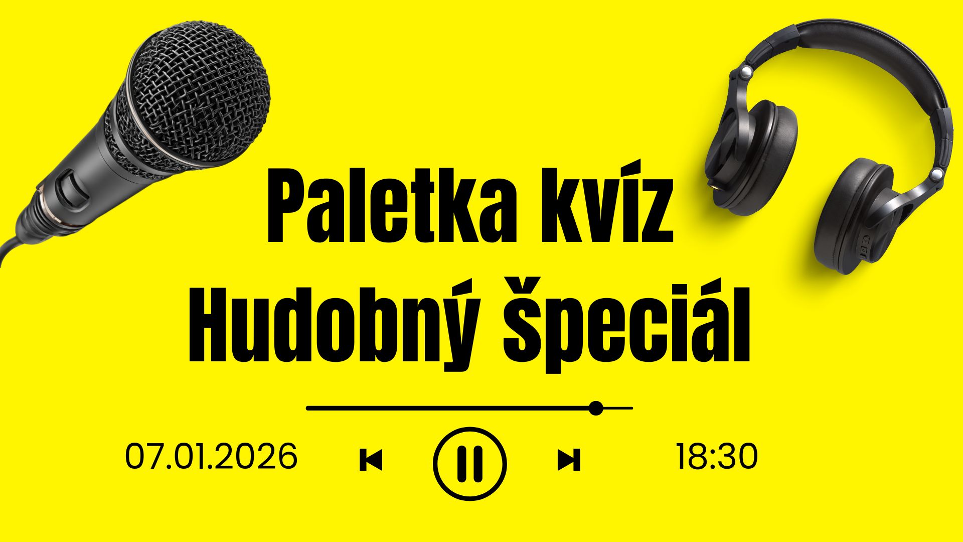 Paletka kvíz - Hudobný špeciál