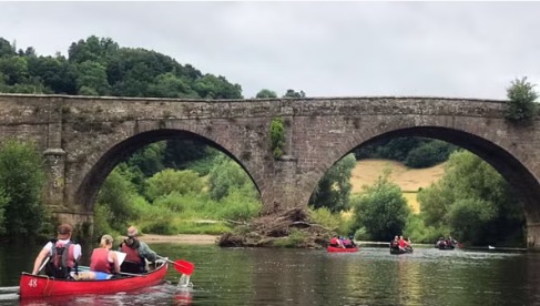 Canoe & camping along the River Wye - 2 (BBQ, Marshmallows & Campfire incl)