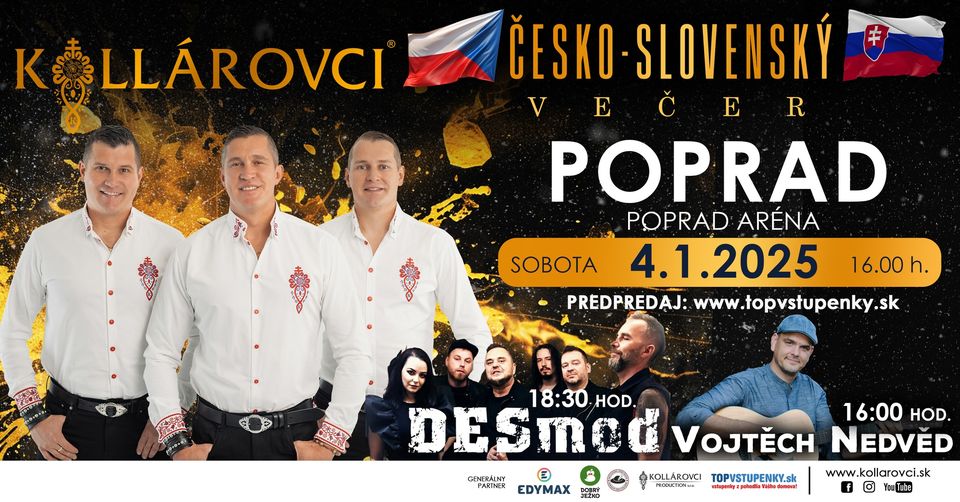 POPRAD-ČESKO - SLOVENSKÝ VEČER - GALAKONCERT