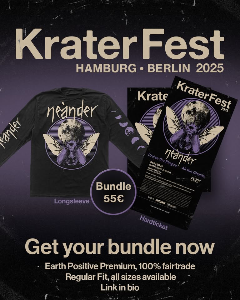 neànder • Berlin • Kraterfest 2025 + Earthbong & All The Ghosts