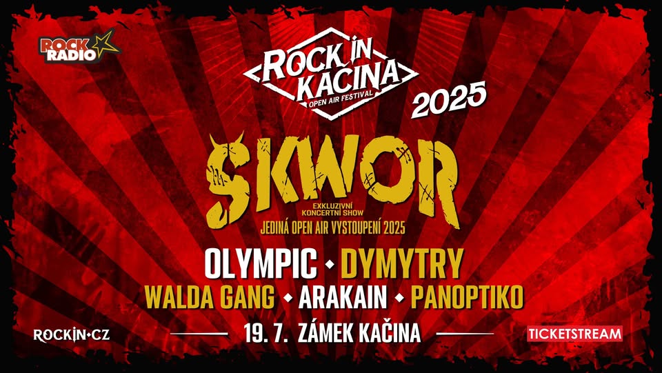 Rock in Kačina 2025