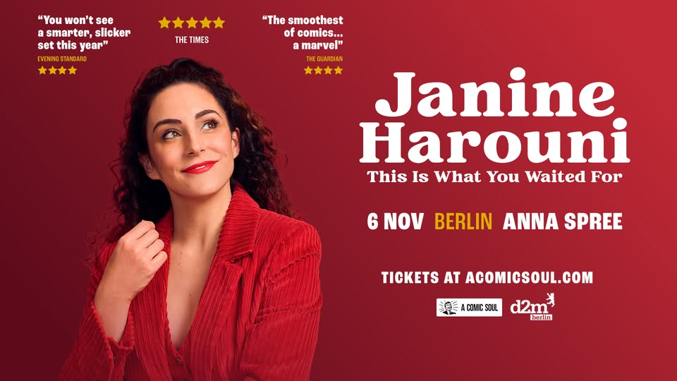Janine Harouni in Berlin