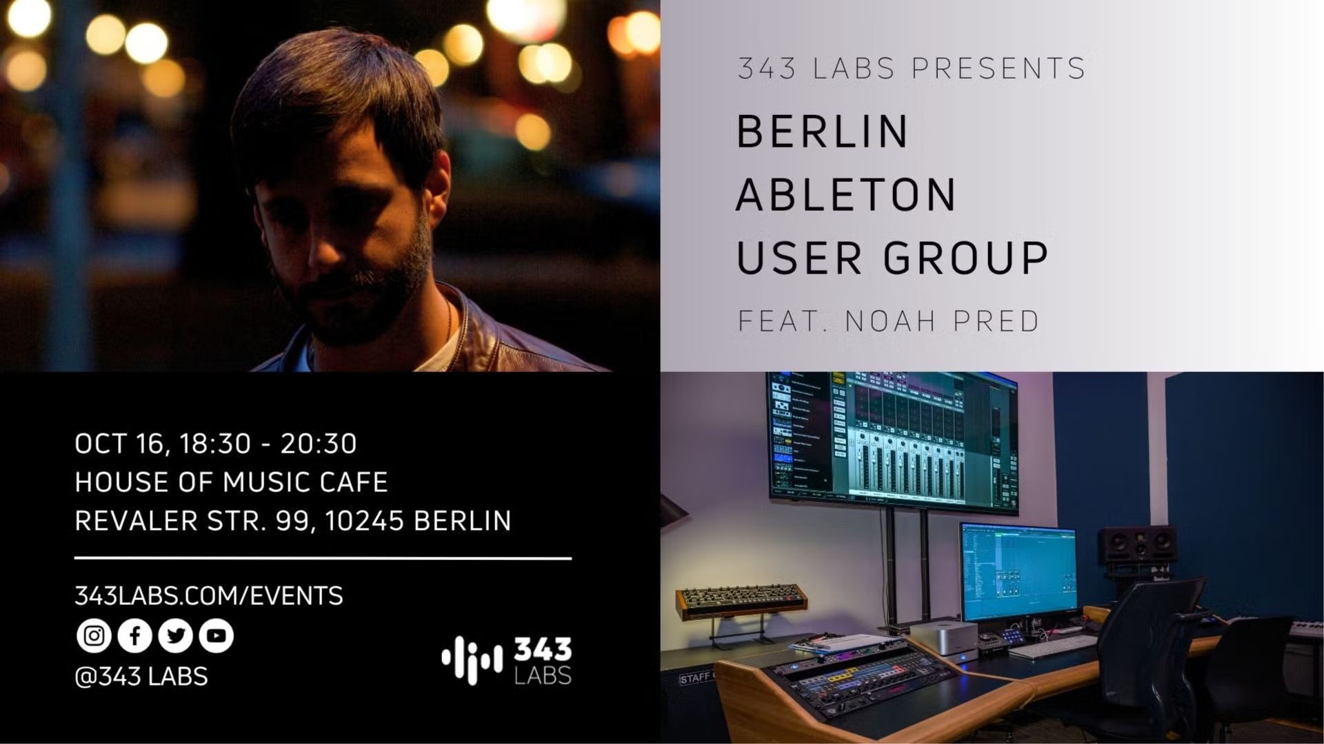 Ableton User Group Berlin w/ Noah Pred