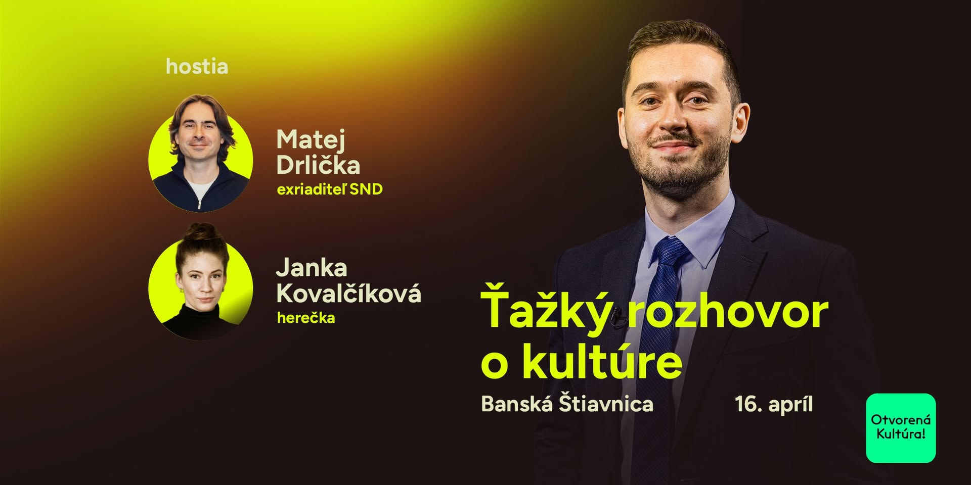 Ťažký rozhovor o kultúre - Banská Štiavnica