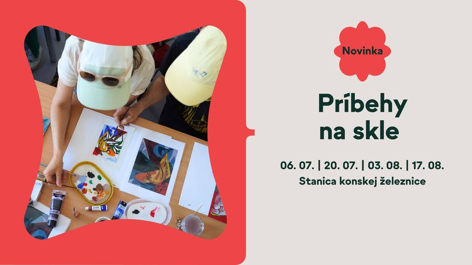 Príbehy na skle - Workshopy so Sylviou Pabst