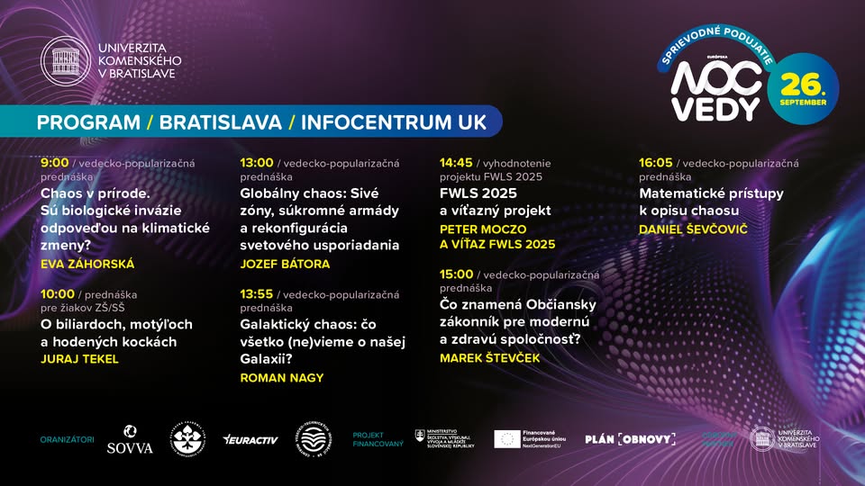 NOC VEDY 2025: Program v Infocentre UK