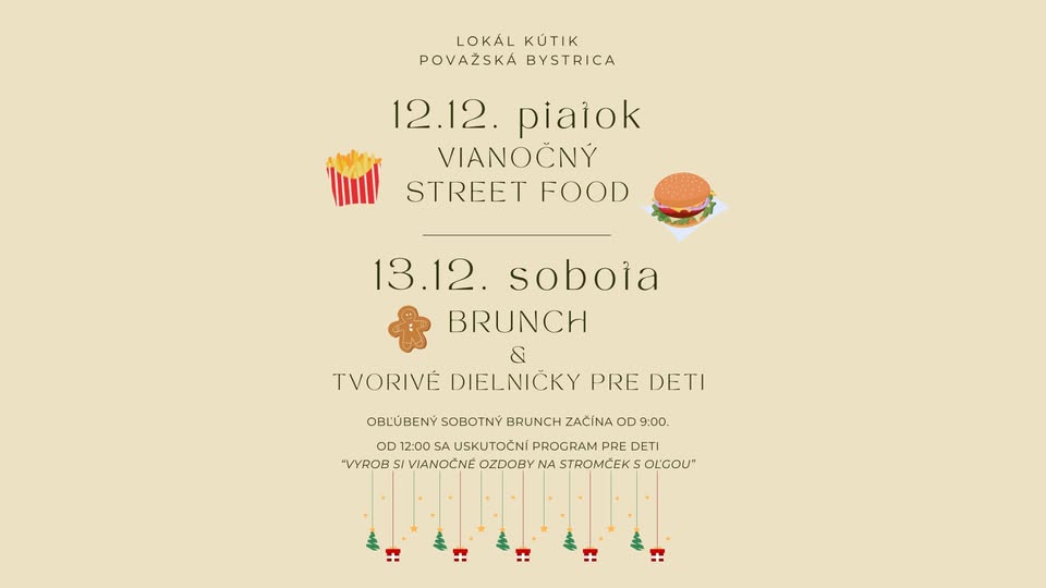 12. - 13.12. December s LOKÁL KÚTIKOM ~ Považská Bystrica