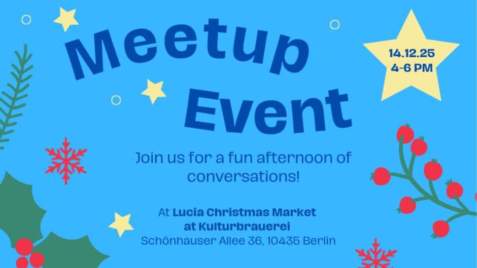German Language Learners Conversation Afternoon: Practice Your German!
