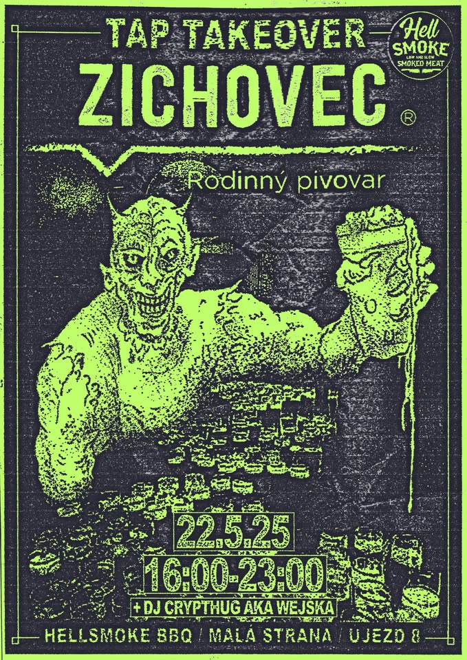 Zichovec — Tap Takeover w/Hell Smoke BBQ