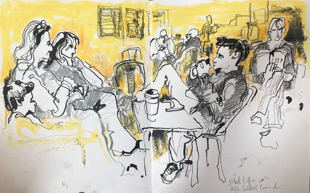 Sketchbook Social #002 @ Hasenheide
