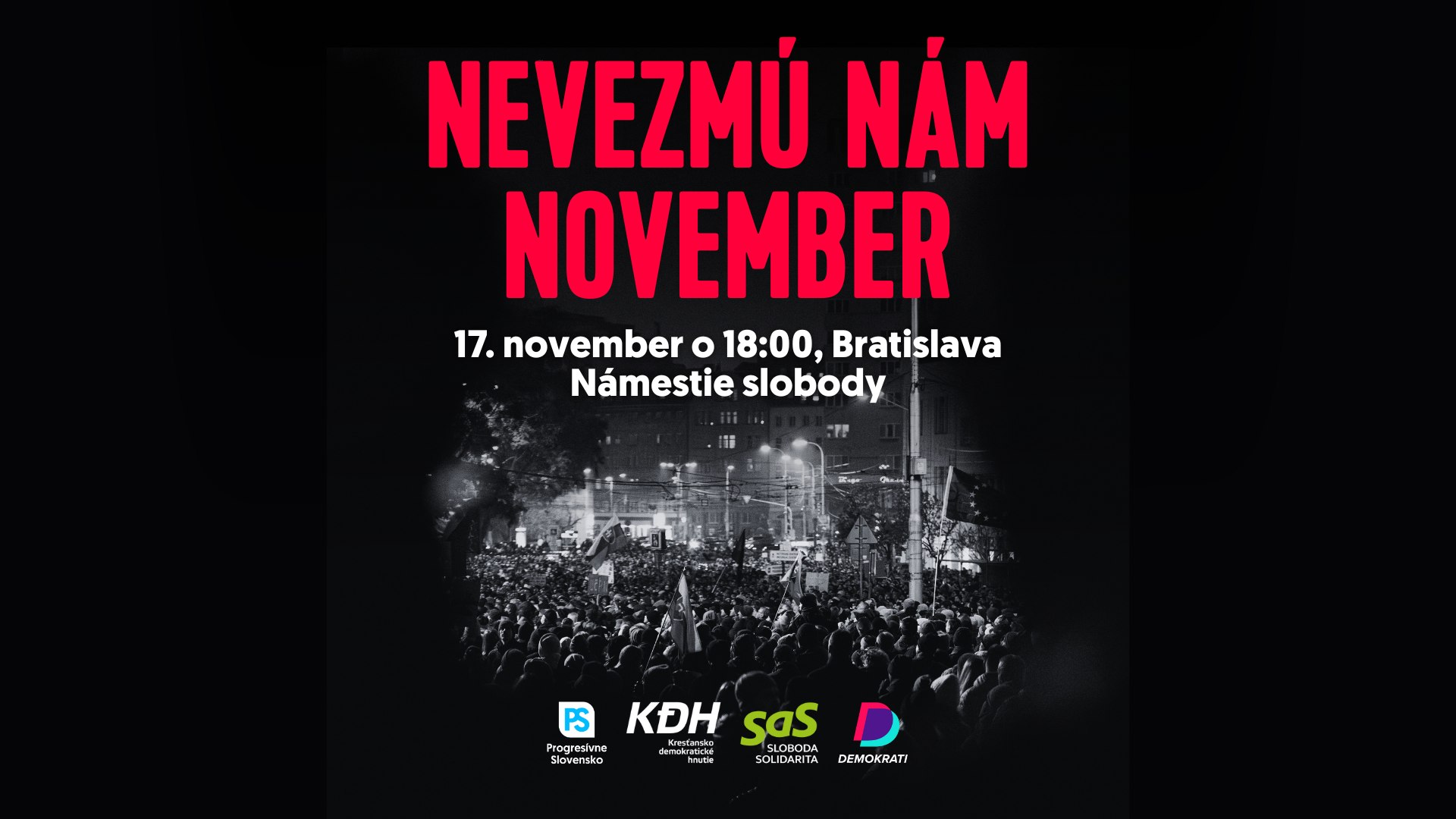 Nevezmú nám November | zhromaždenie