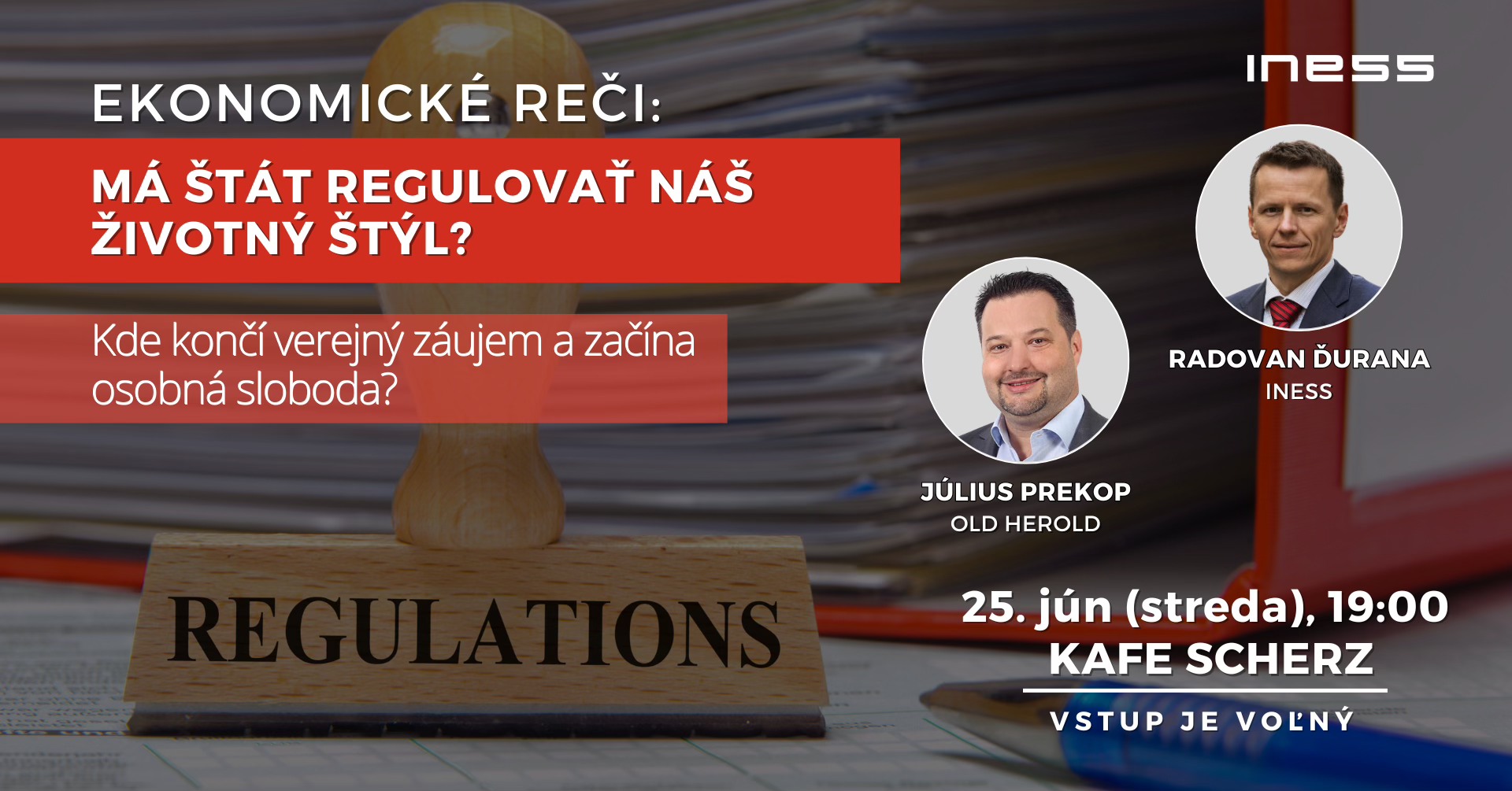 Ekonomické reči: Má štát regulovať náš životný štýl?