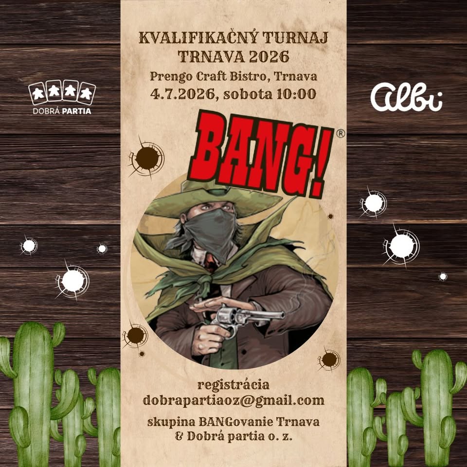 Turnaj BANG 2026 Trnava - Prengo so skupinou BANGovanie Trnava