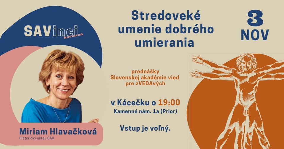 SAVinci kaviareň: Stredoveké umenie dobrého umierania