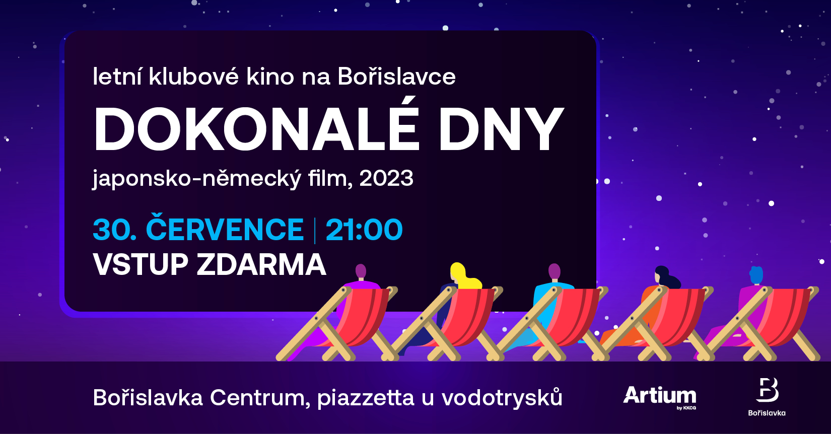 Dokonalé dny | Letní klubové kino na Bořislavce
