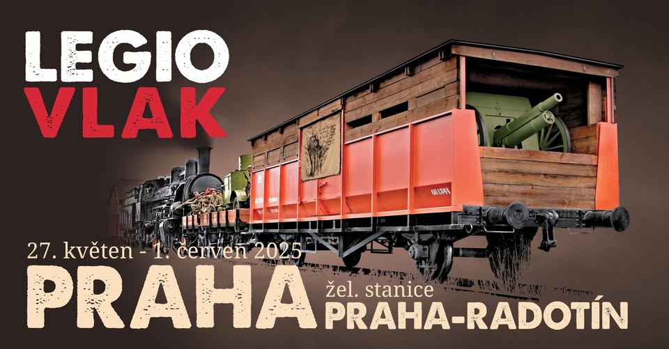 Legiovlak v Praze-Radotíně