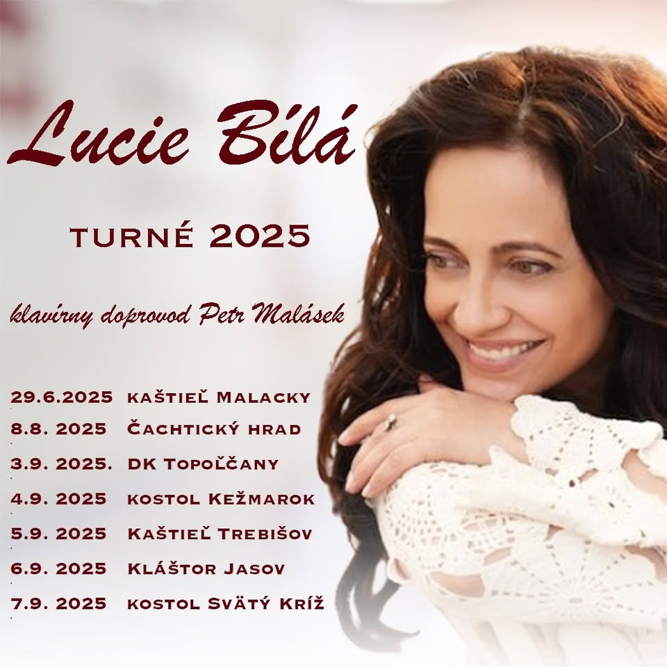LUCIE BÍLÁ (turné 2025) Kostol Svätý kríž