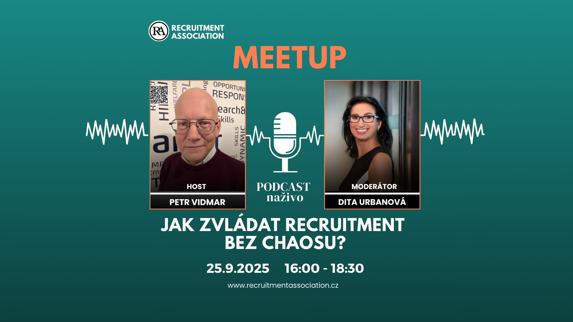 Recruitment MEETUP: Jak zvládat recruitment bez chaosu?