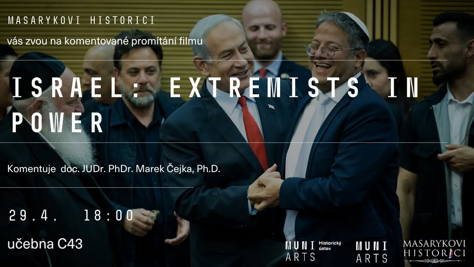Komentované promítání - Israel: Extremists in Power