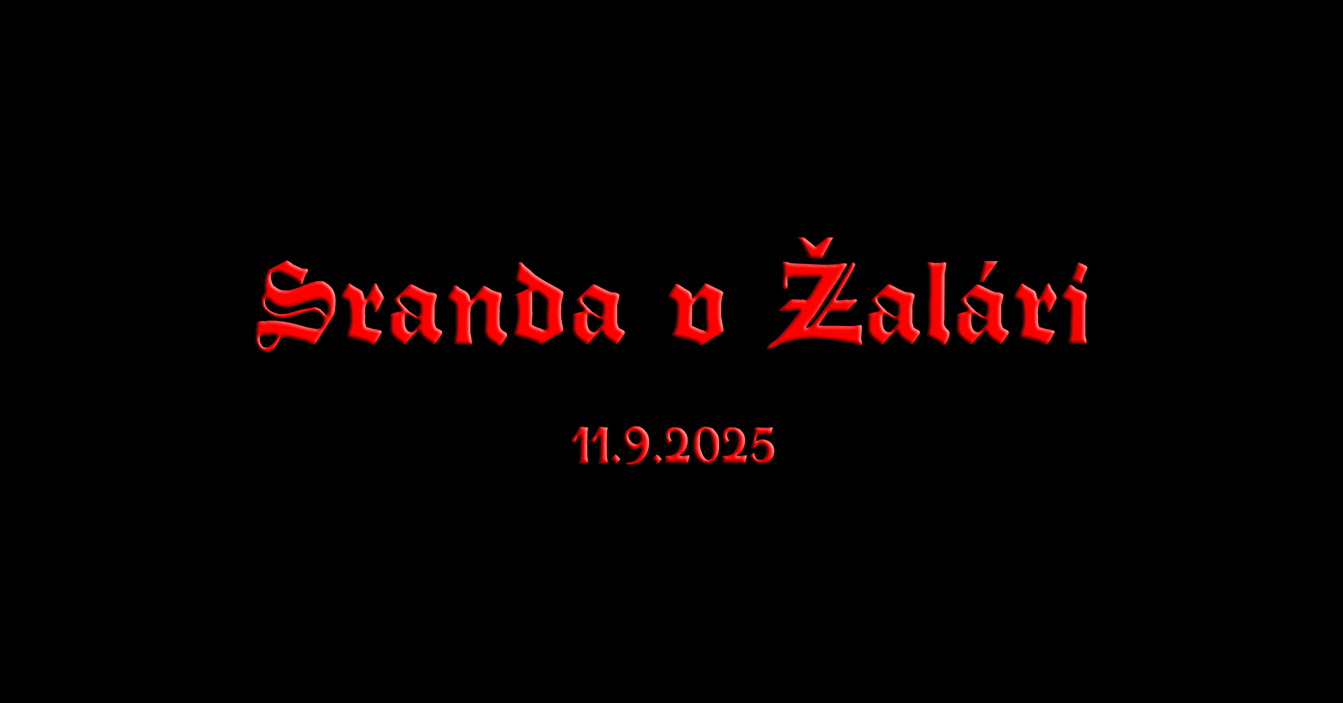 Sranda v Žalári - open mic večer pre divných ľudí