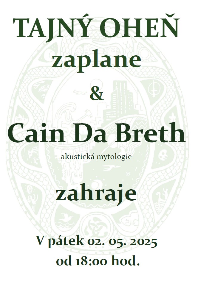 Tajný oheň zaplane - akce jenom pro zvané :)