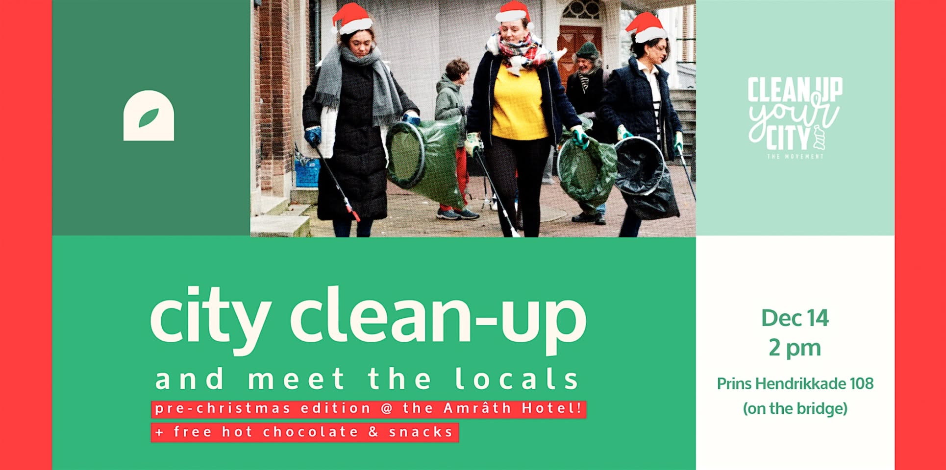 City Clean-up & Meet the Locals (Pre-Christmas Edition)