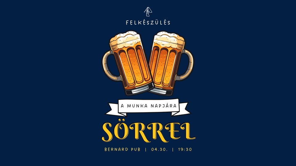Felkészülés a munka napjára sörrel - Bernard pub Žižkov