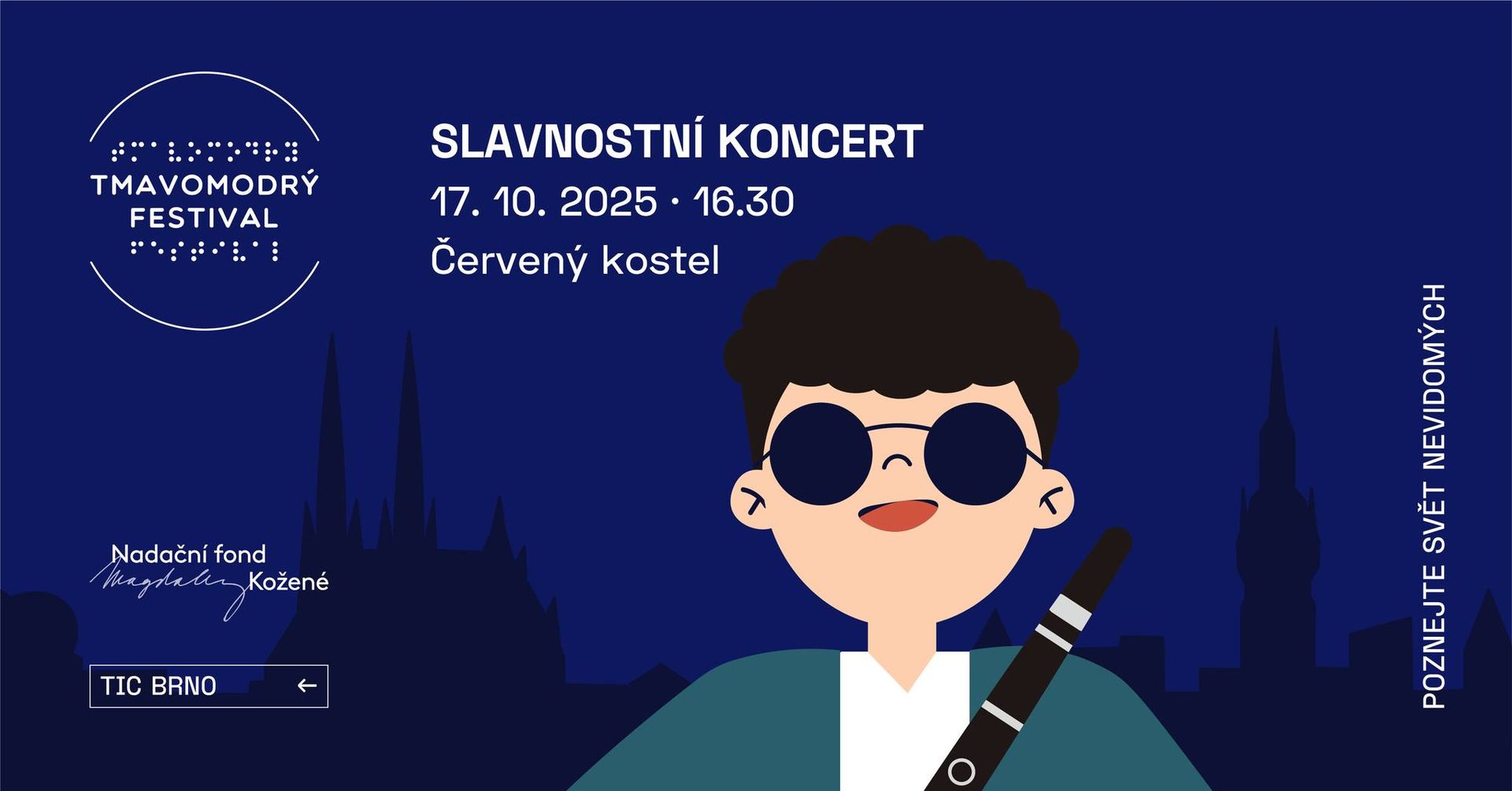 Tmavomodrý festival 2025