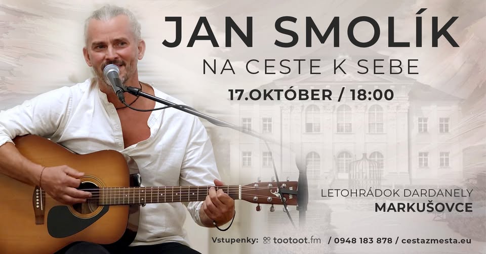 Koncert Jana Smolíka – Na ceste k sebe