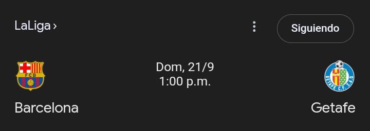 Barcelona vs Getafe