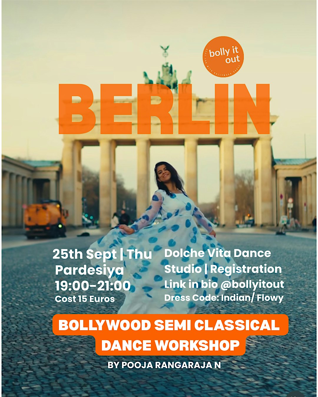 Bollywood Semi classical dance workshop in Berlin