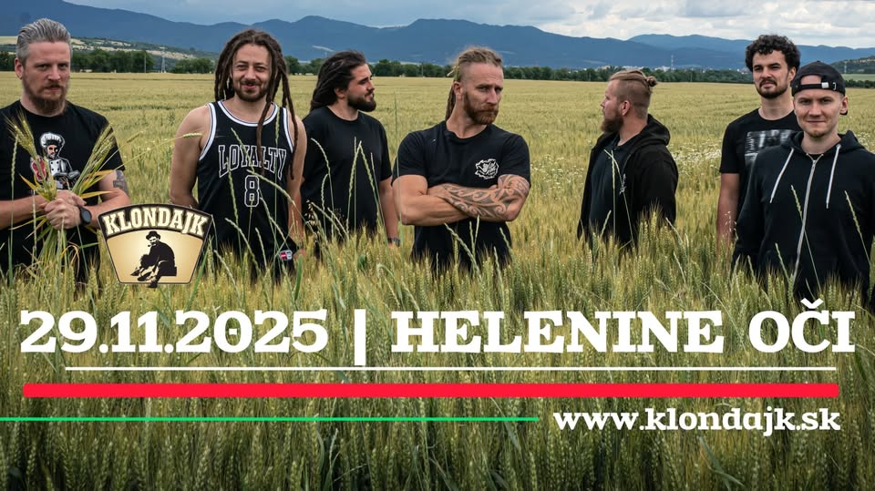 29.11.2025 | koncert HELENINE OČI v Klondajku - AFTERPÁRTY