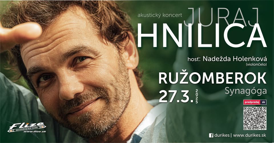 Juraj Hnilica – Akusticky v Ružomberku