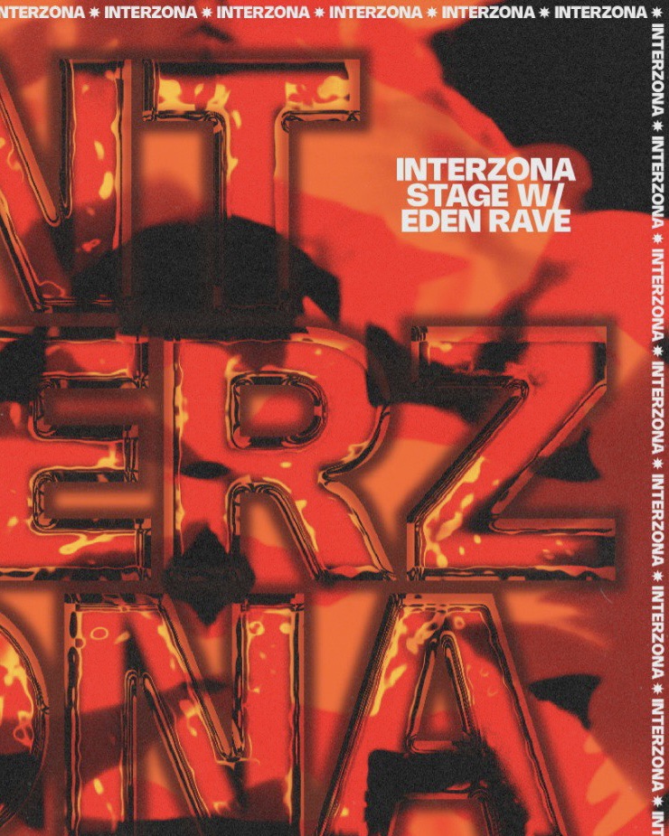 INTERZONA chill stage at EDEN ORIGINAL SIN