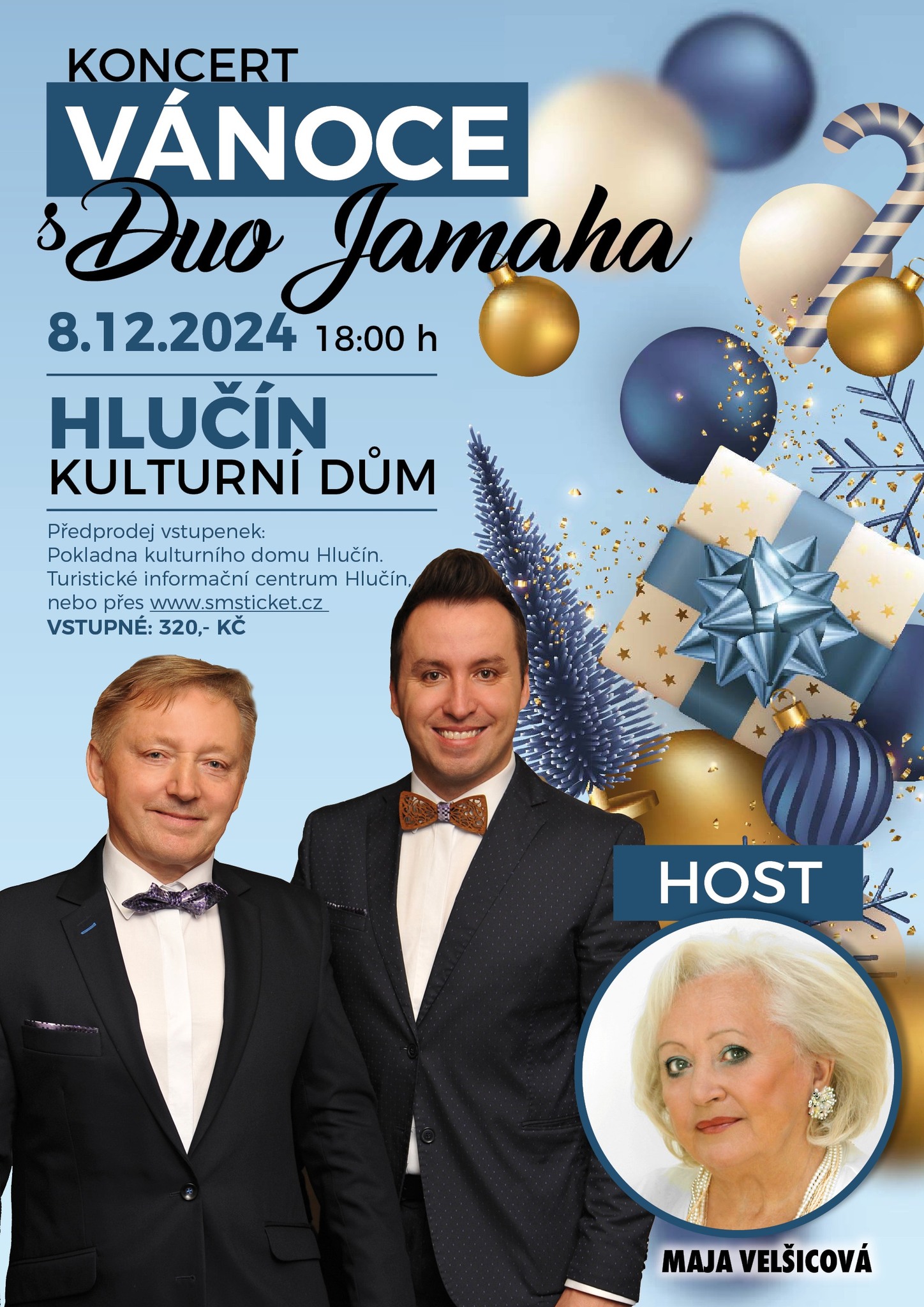 Vánoční koncert DUO JAMAHA v Hlučíně