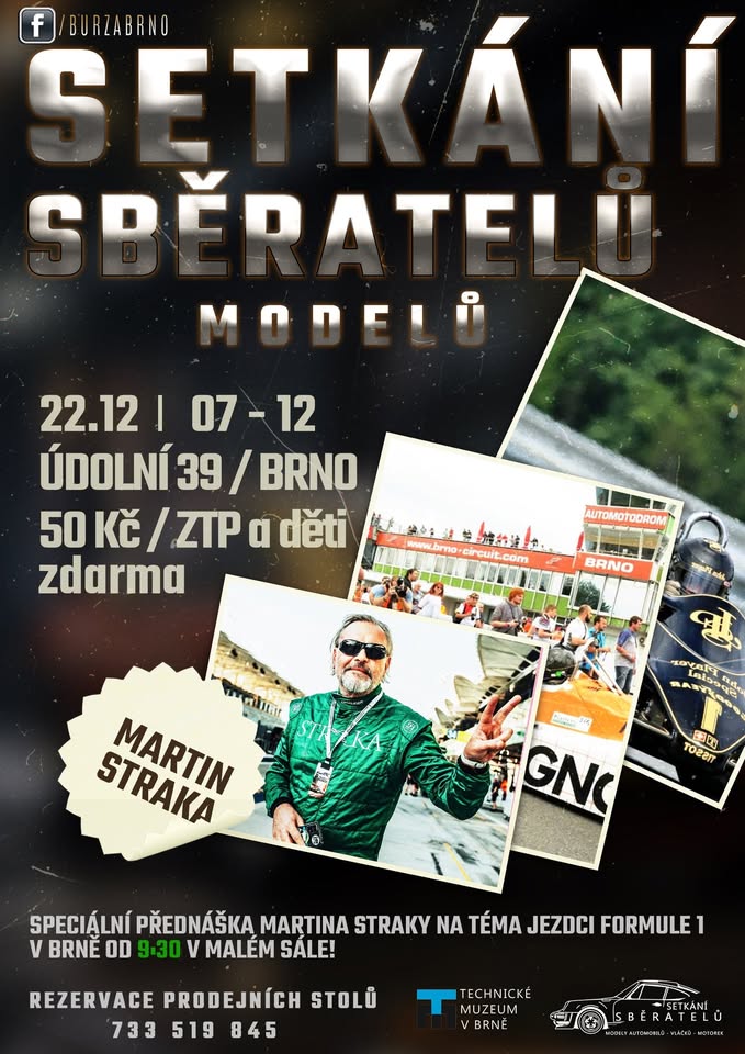 Setkání Sběratelů Modelů (BURZA) Brno