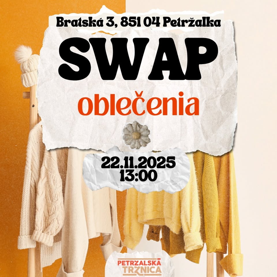 SWAP oblečenia | Petržalská tržnica