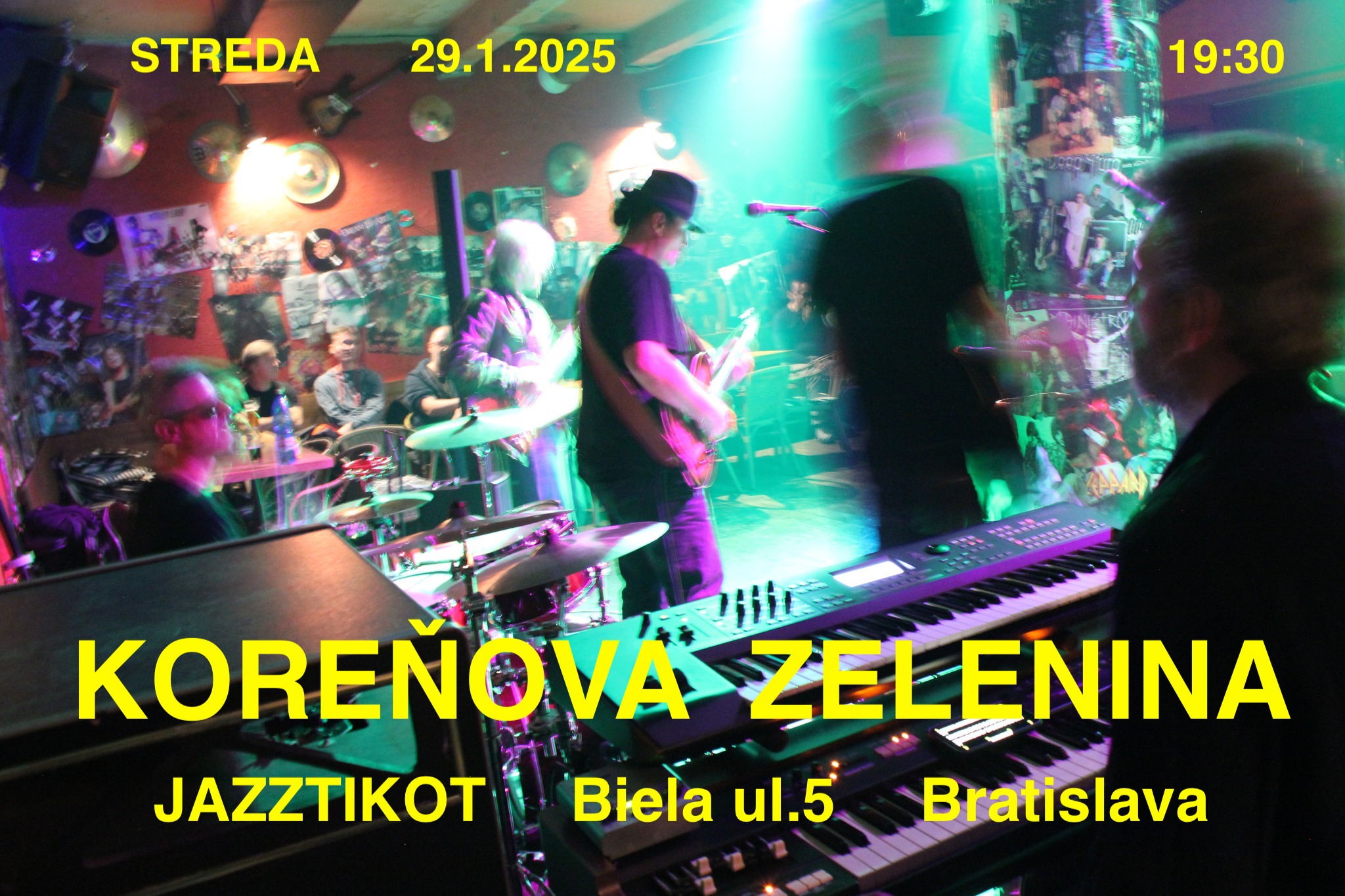 KOREŇOVA ZELENINA v Jazztikote