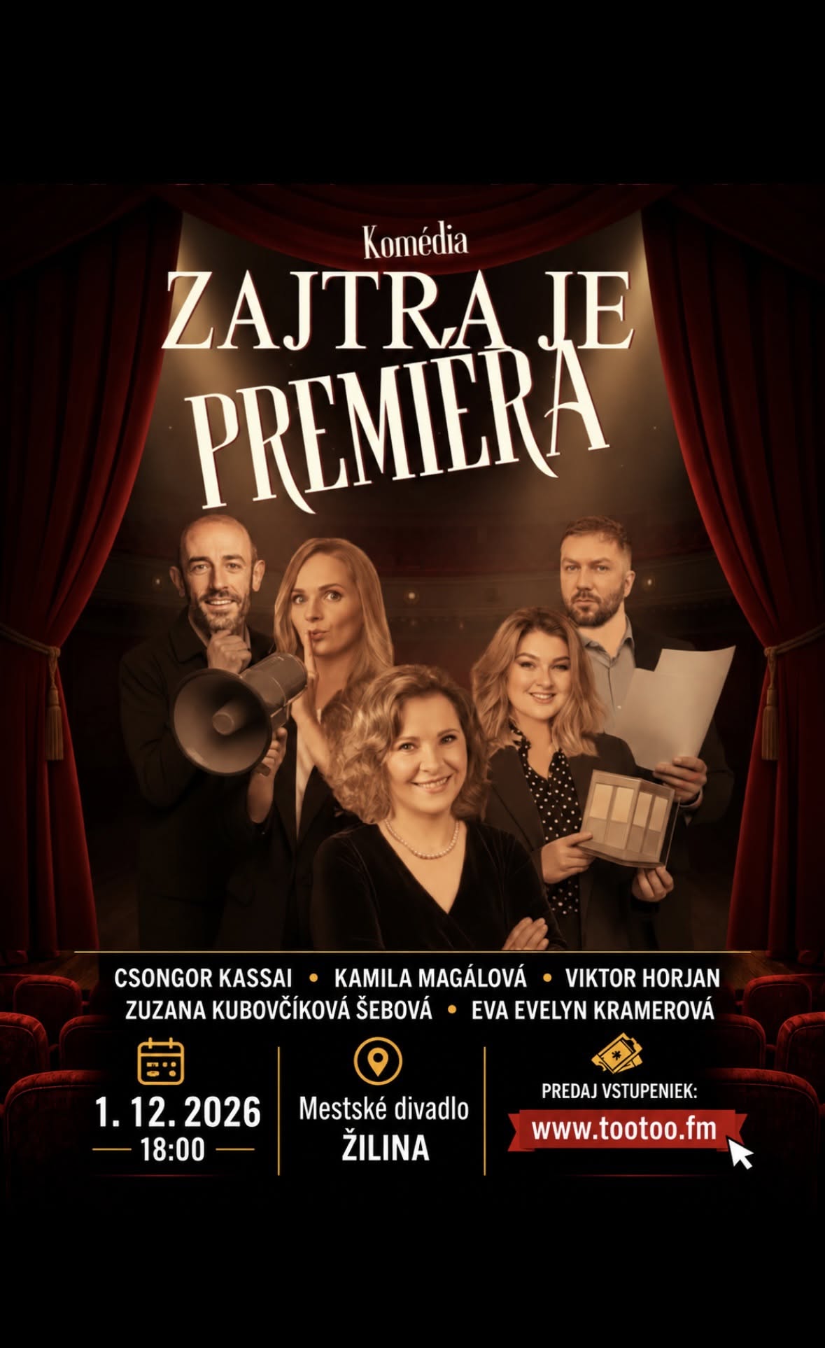 Žilina (komédia) ZAJTRA JE PREMIÉRA