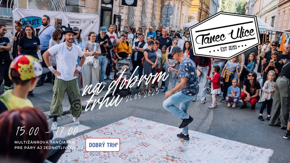 Tanec Ulice na Dobrom trhu!